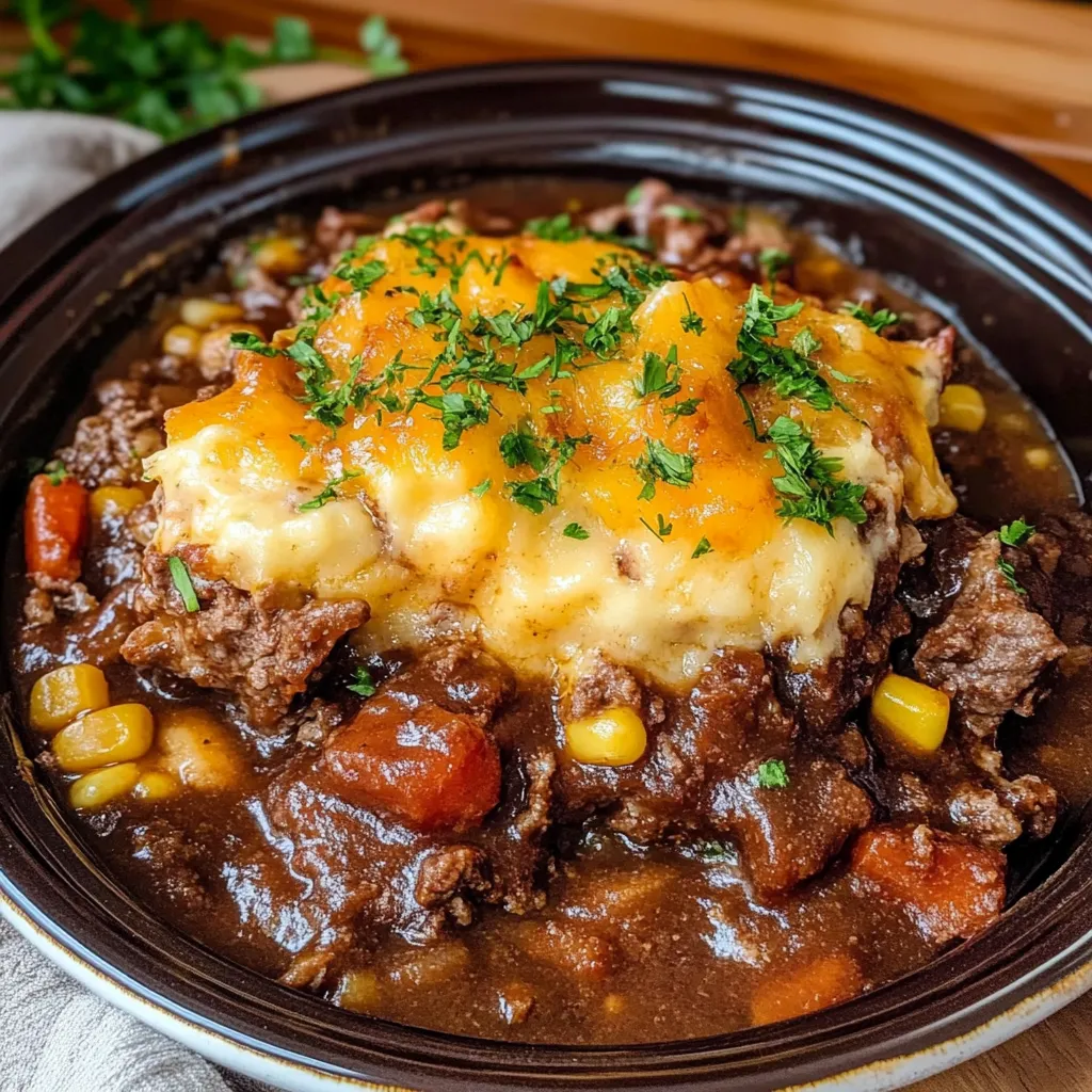 Crock Pot Cowboy Casserole Heavenly