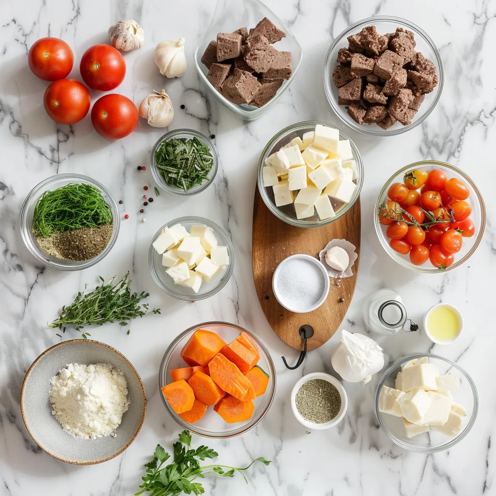 Crock Pot Cowboy Casserole Heavenly ingredients