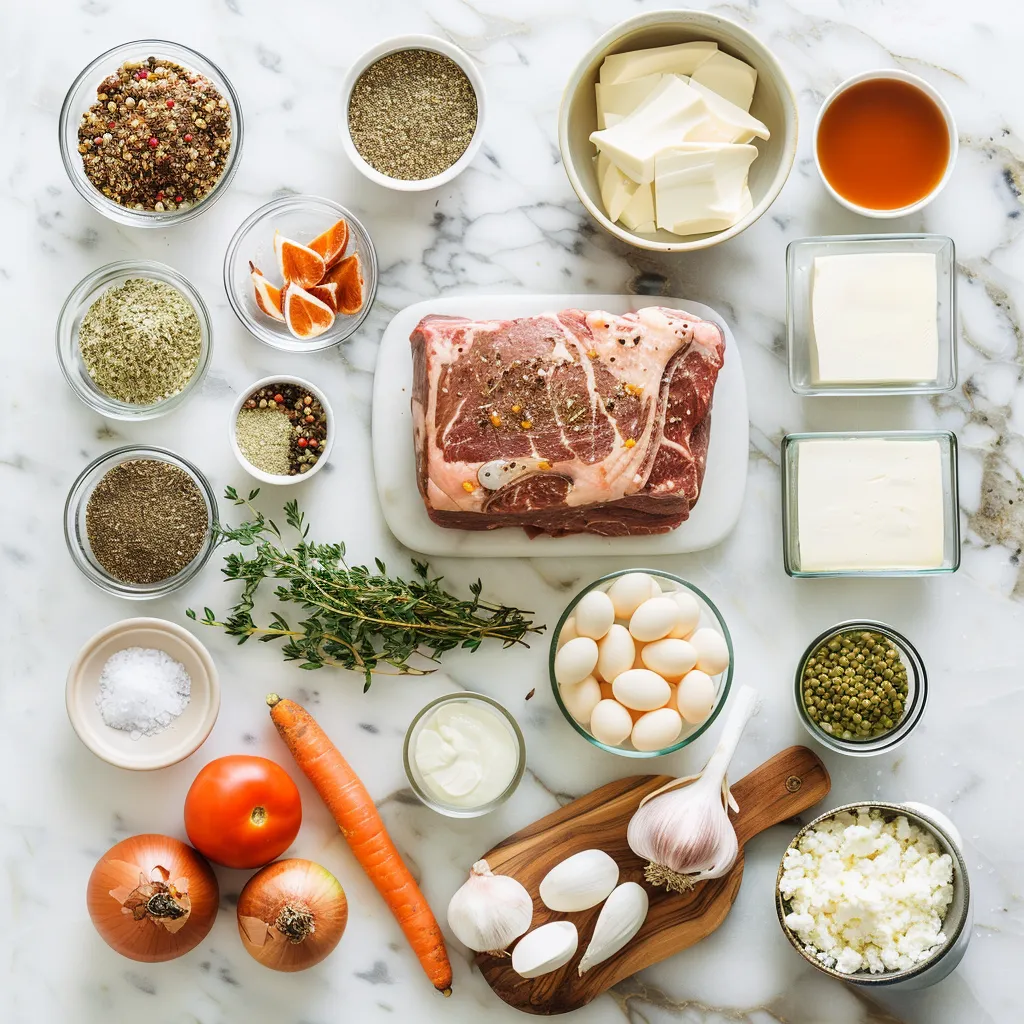Crock Pot French Onion Pot Roast Zesty ingredients