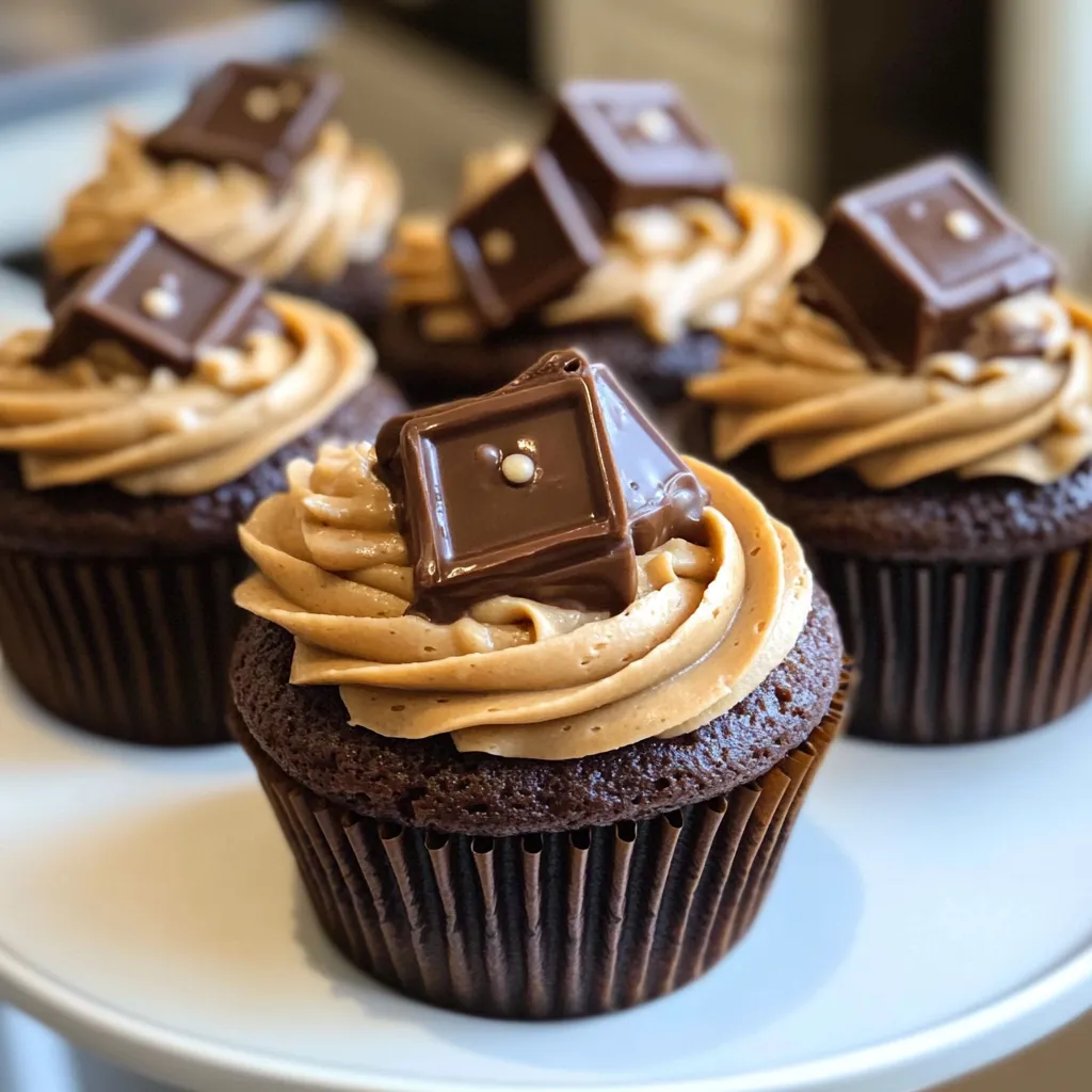 Delectable Reese’s Peanut Butter Cupcakes Recipe