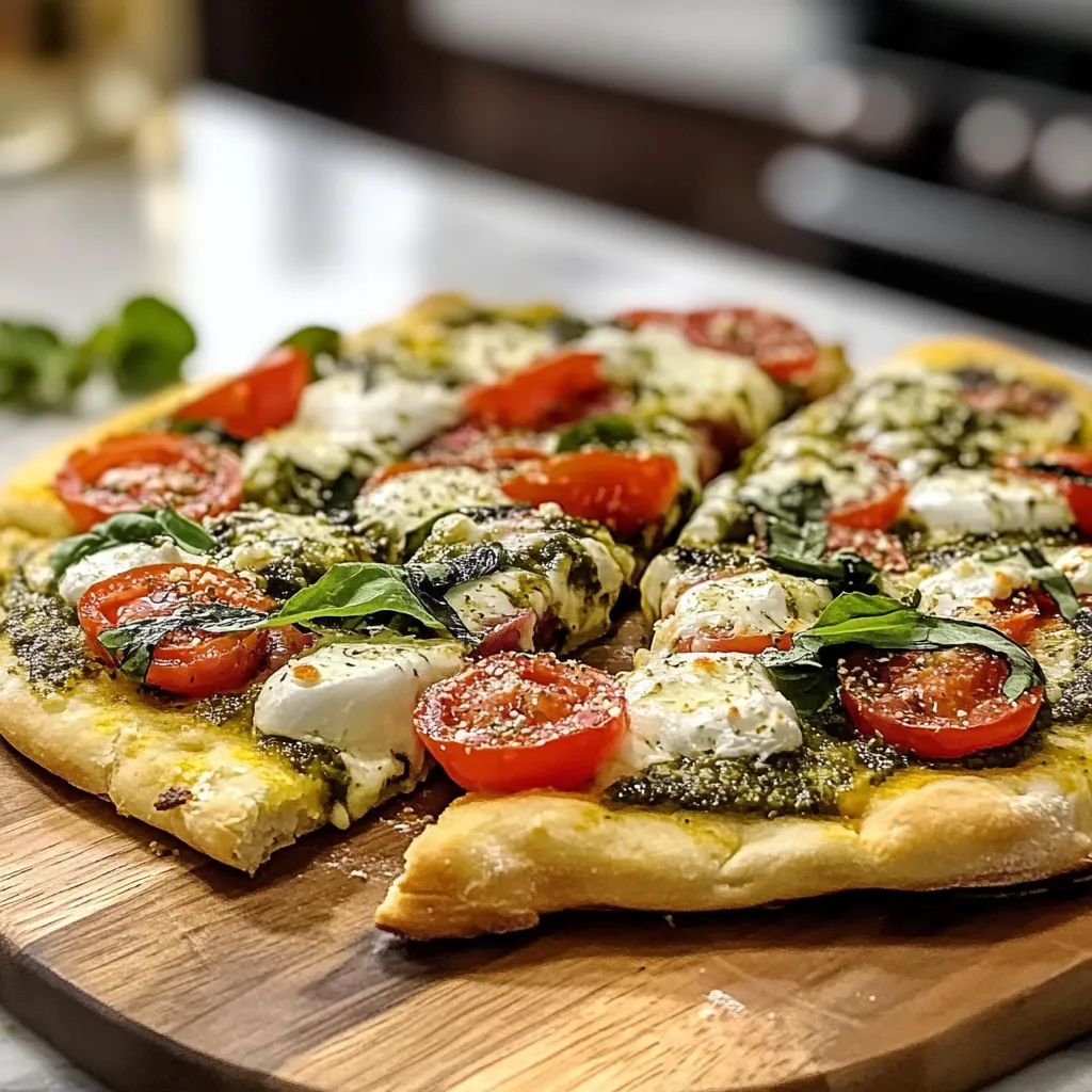 Delightful Top Mediterranean Flatbread Pizza