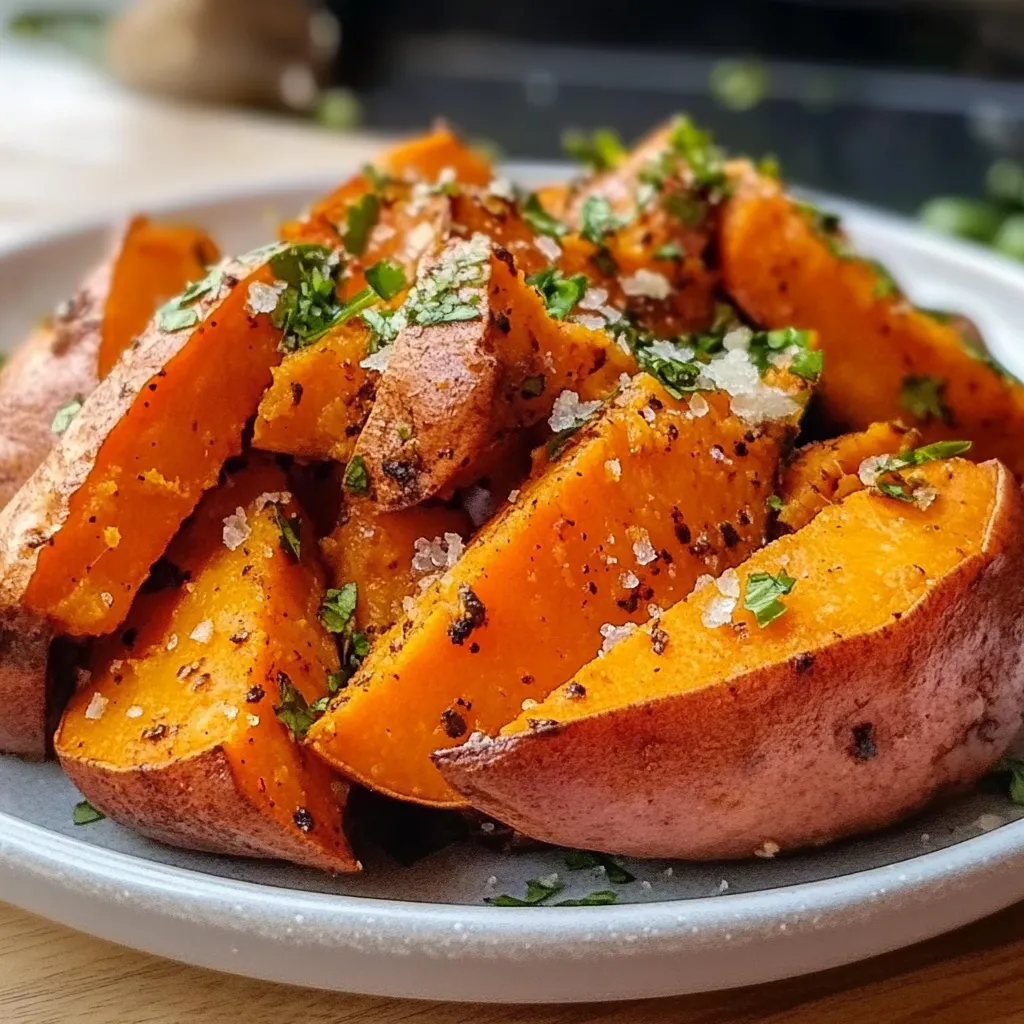 Effortless Baked Sweet Potato Aromatic