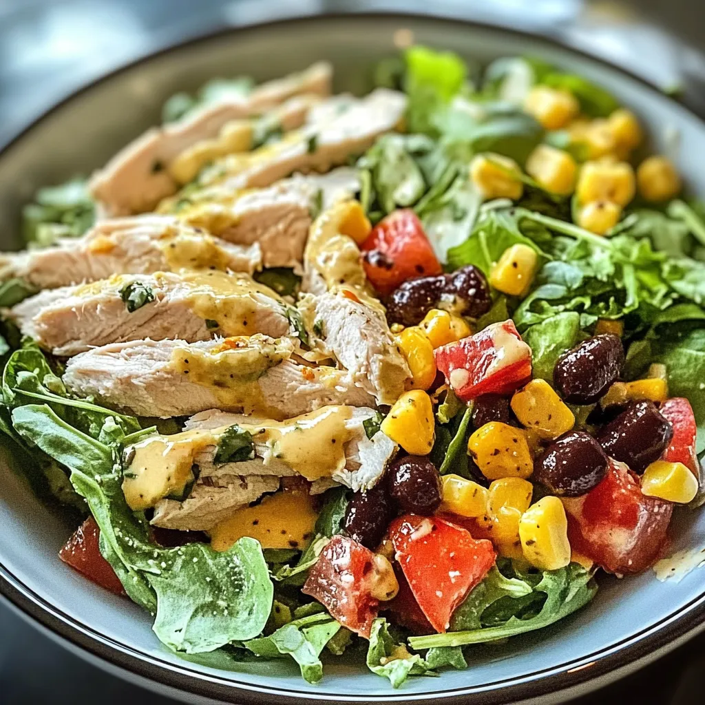 Golden Southwest Chicken Salad: Your New Favorite Meal Prep Delight