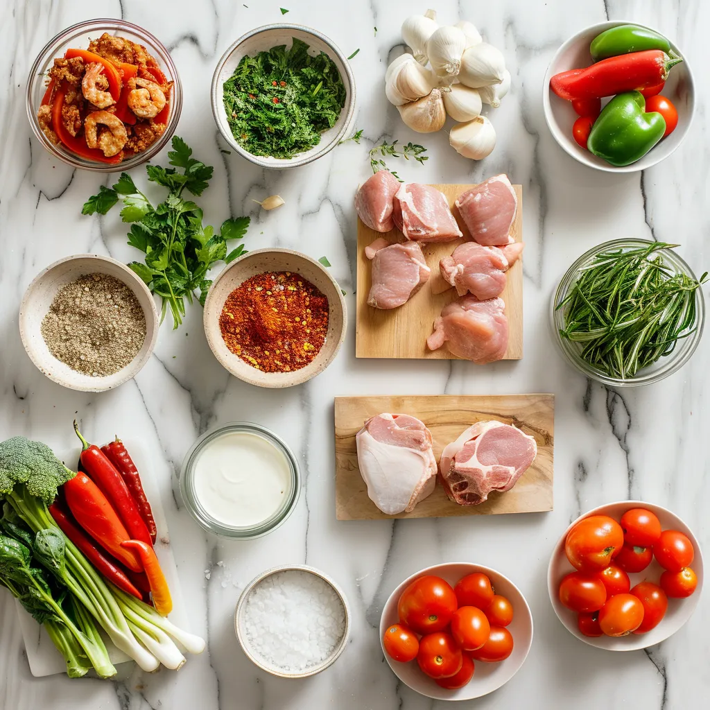 Heavenly Cajun Pork Bites: A Flavor Explosion ingredients