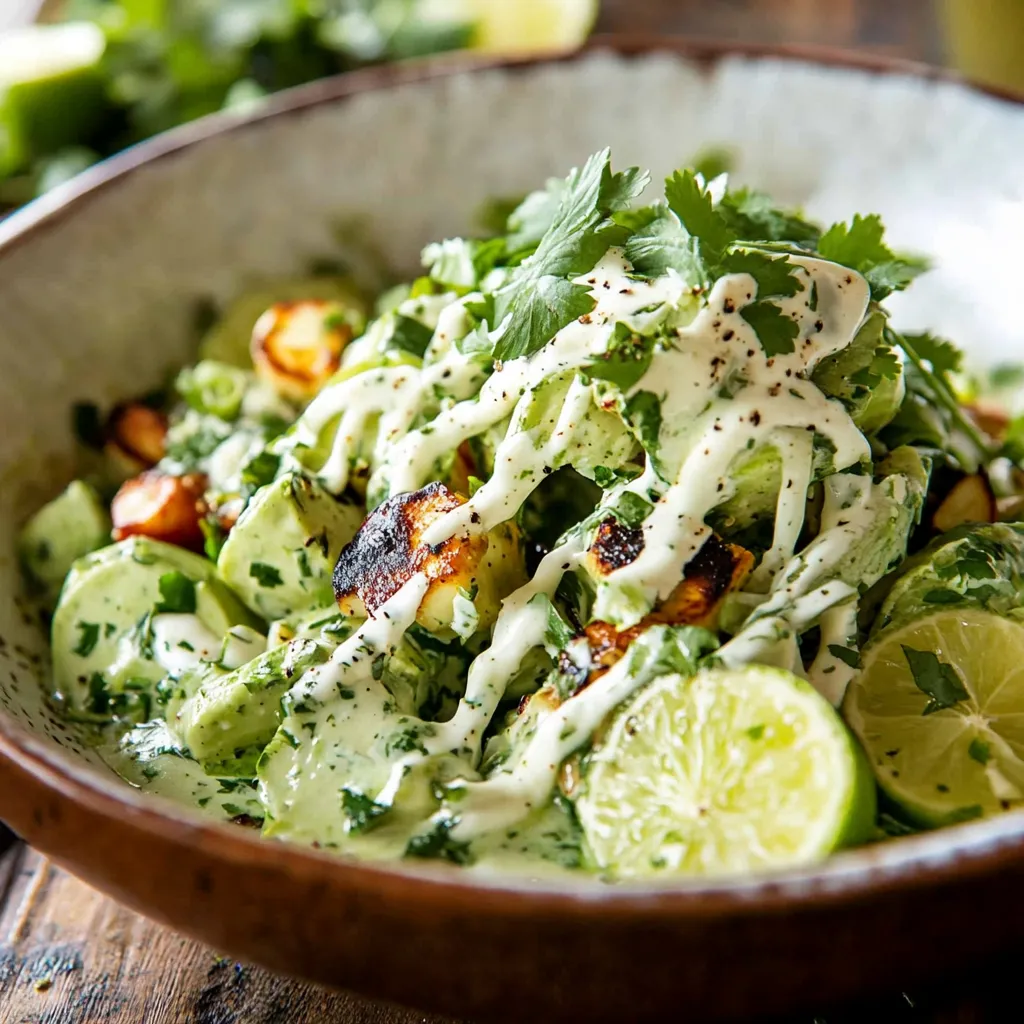 Irresistible Cilantro Lime Salad Dressing