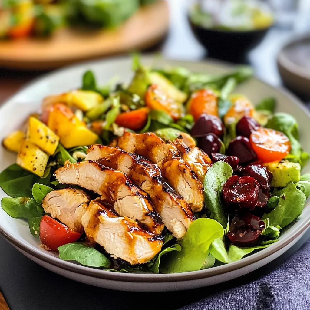 Juicy Honey Mustard Chicken Salad Recipe Delight