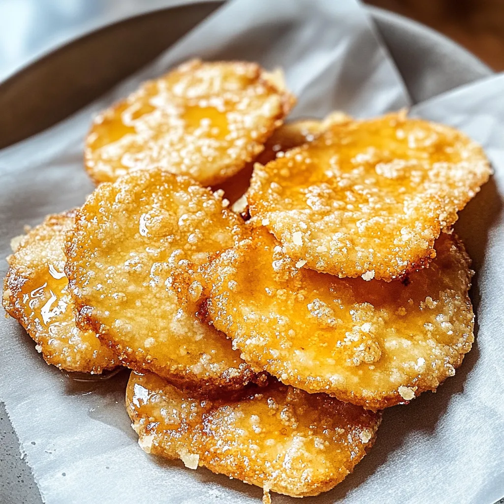 Juicy Parmesan Crisps for Crunchy Snacking Bliss
