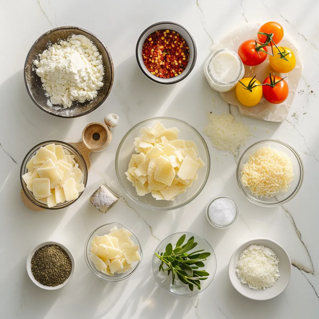 Juicy Parmesan Crisps for Crunchy Snacking Bliss ingredients