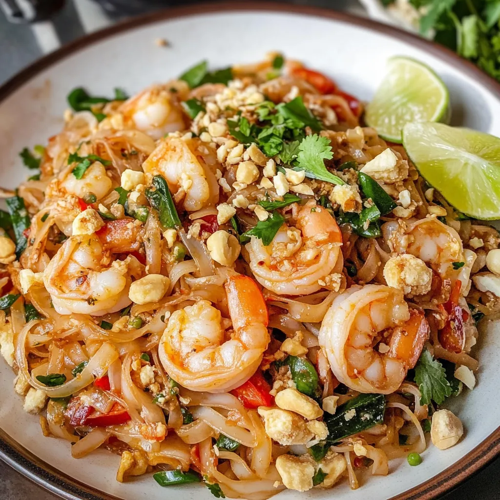 Juicy Shrimp Pad Thai (Better-Than-Takeout)