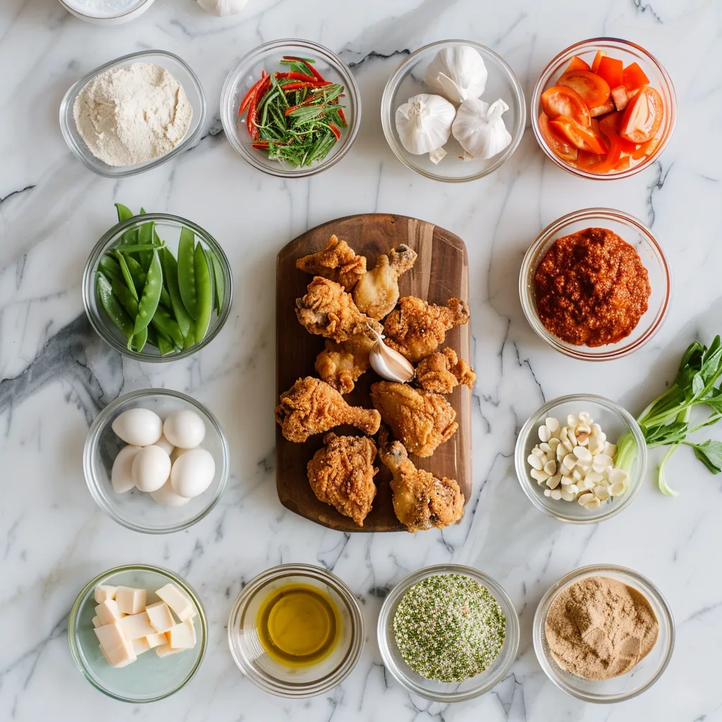 Korean Fried Chicken: The Amazing Ultimate Recipe You Need to Try Scrumptious ingredients
