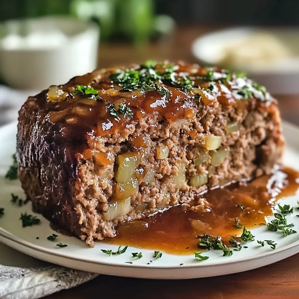 Lipton Onion Soup Meatloaf: Your New Comfort Food Classic Tasty