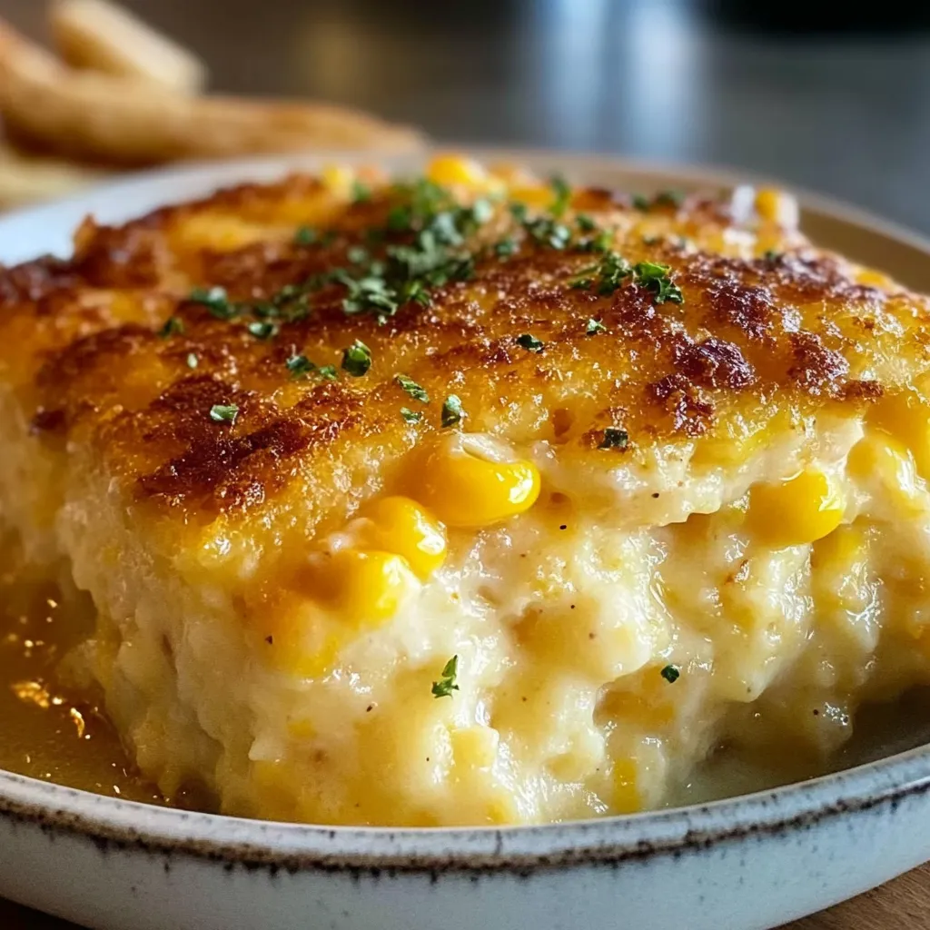 Nantucket Corn Pudding Golden