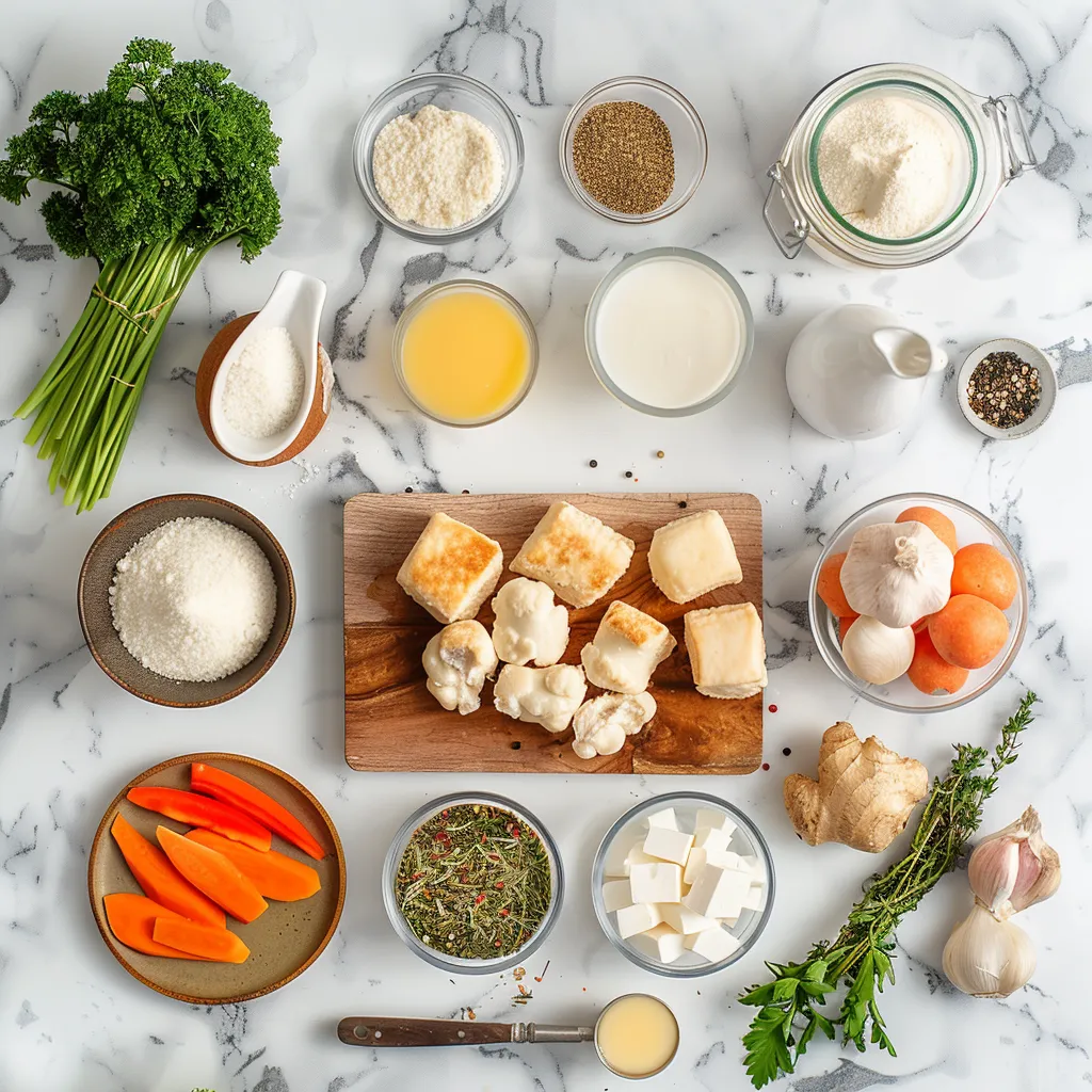 Rich Chicken Bubble Biscuit Bake Casserole ingredients