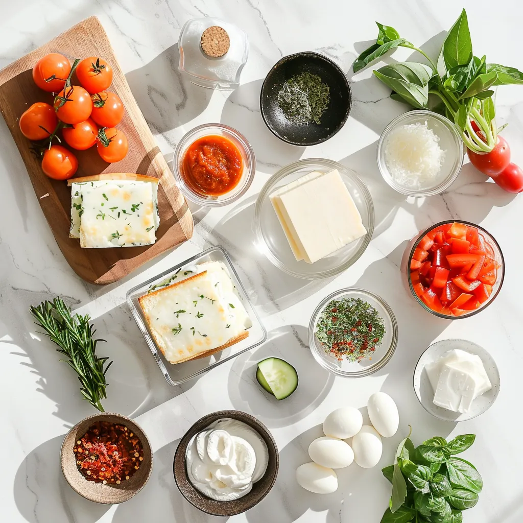 Zesty Pizza Grilled Cheese: A Cheesy Delight ingredients