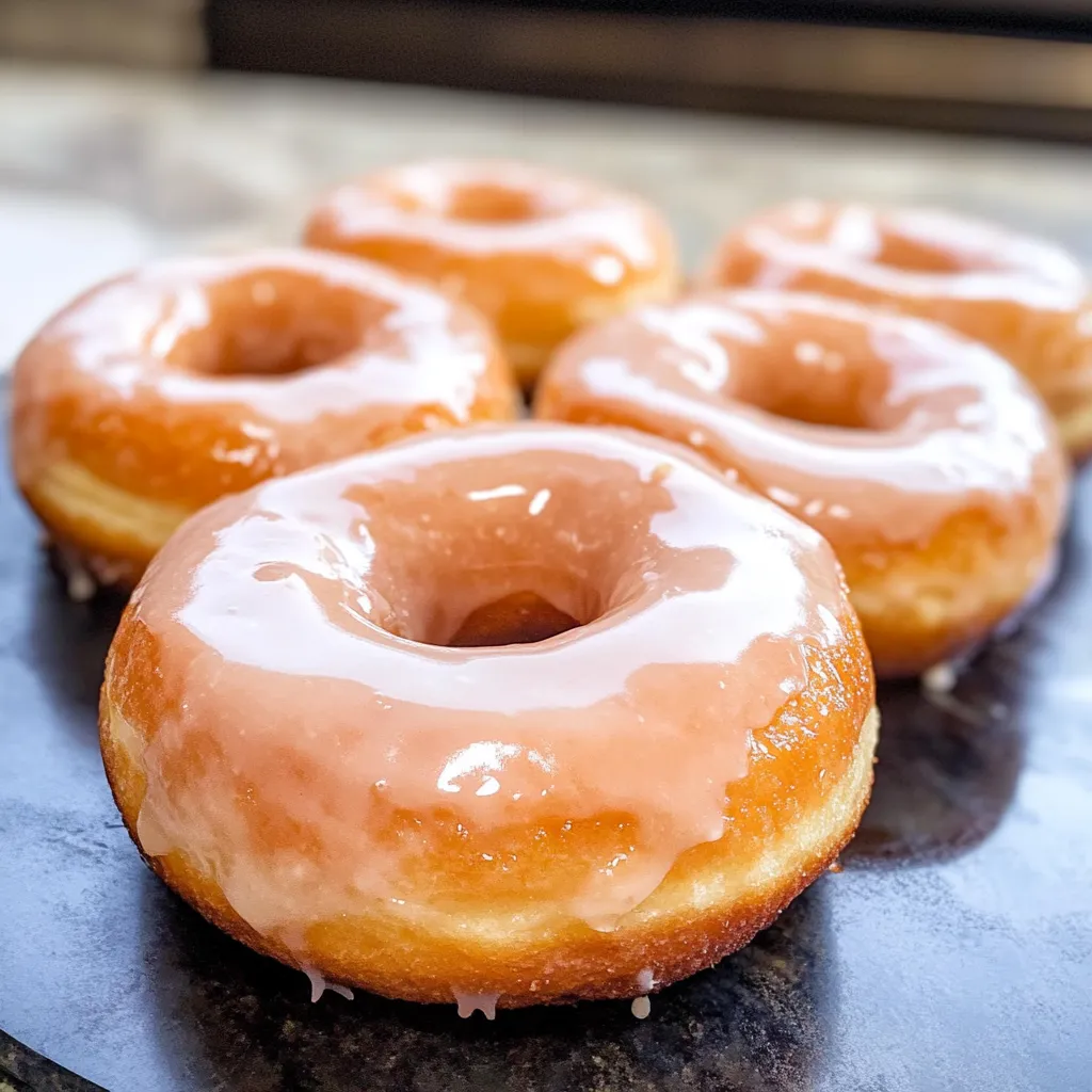 Homemade Copycat Krispy Kreme Doughnuts