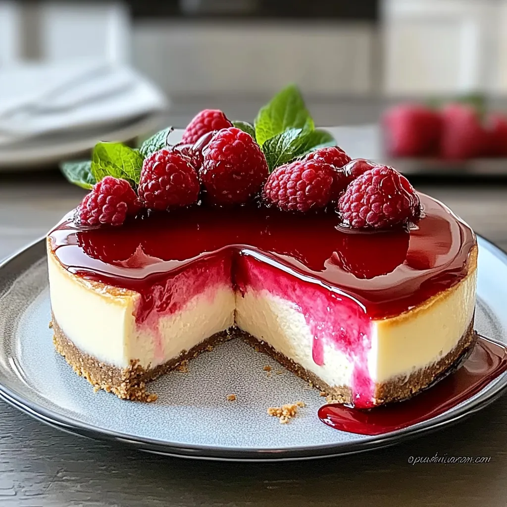 Raspberry Cheesecake Hearts for Sweet Moments