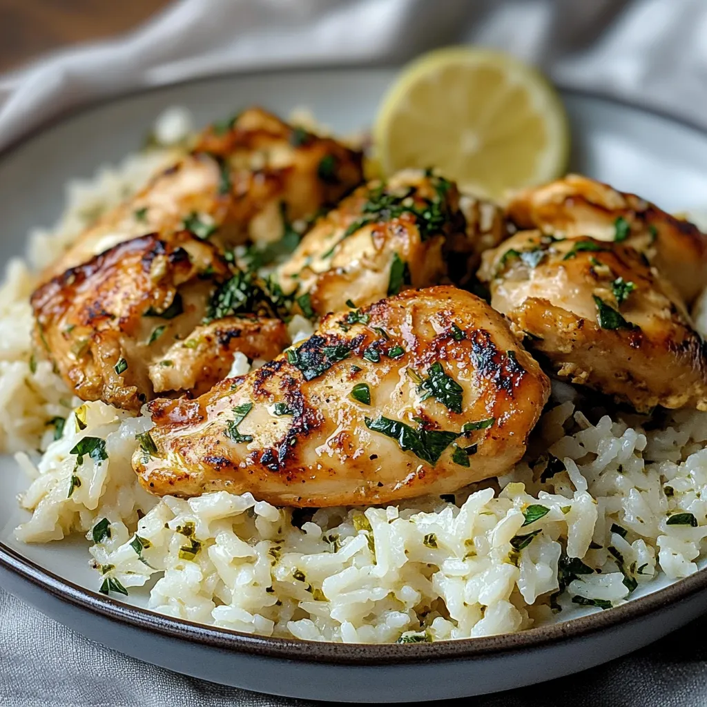 Tempting Amazing Simple Dump And Bake Chicken Tzatziki Rice Delight
