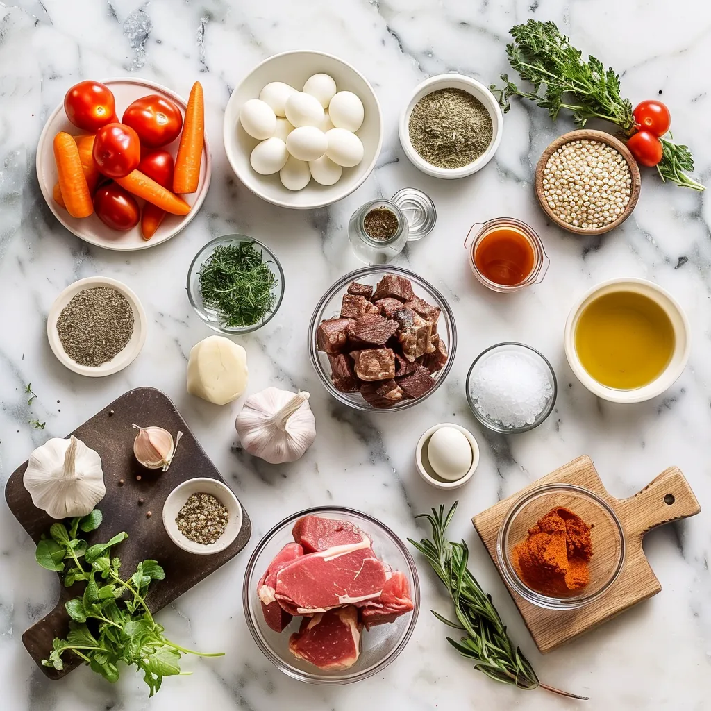 Ultimate Guinness Beef Stew Recipe for Cozy Nights ingredients