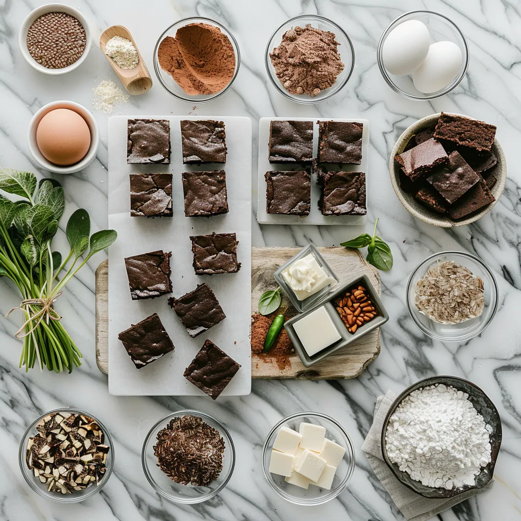 Yummy Amazing Conversation Heart Brownies for Tasty Moments ingredients
