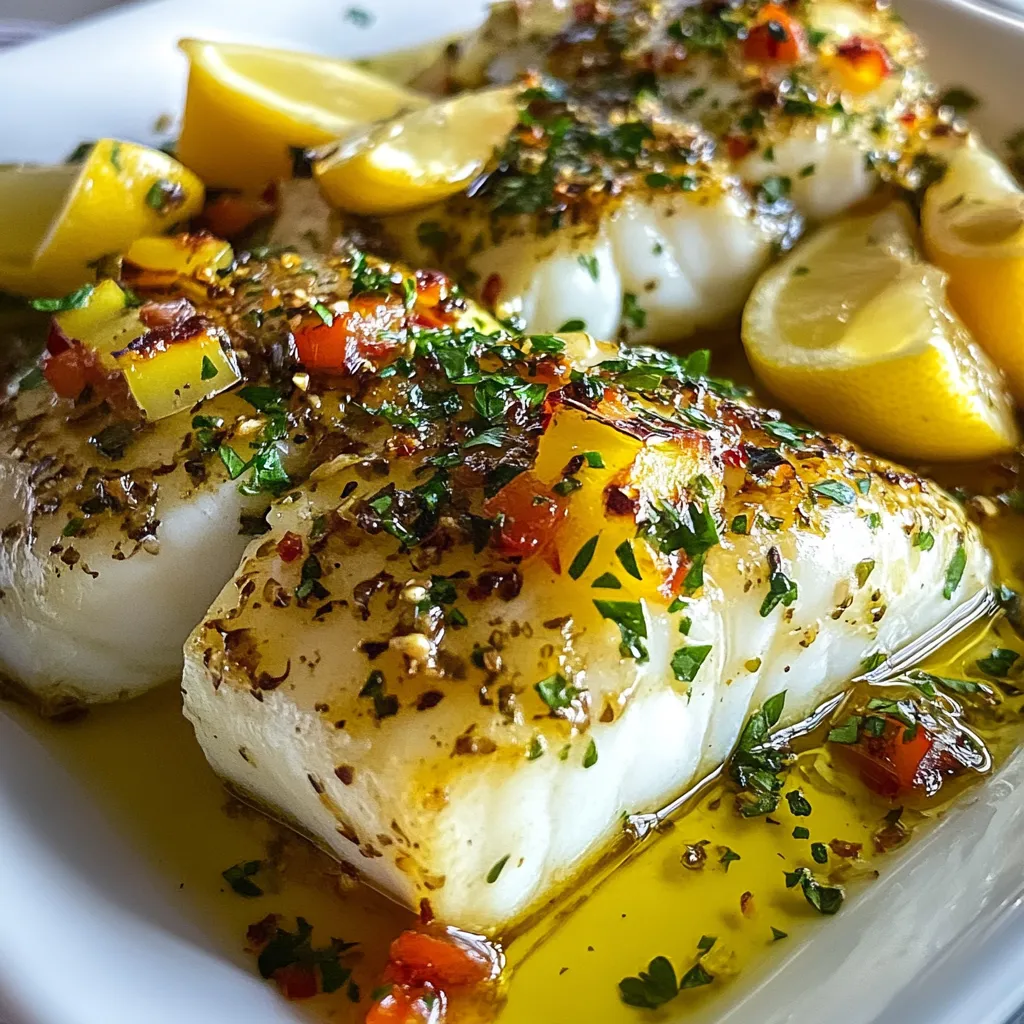 Zesty Gluten-Free Mediterranean Baked Cod with Lemon and Garlic – Amazing Gluten-Free Mediterranean Baked Cod with Tasty Garlic