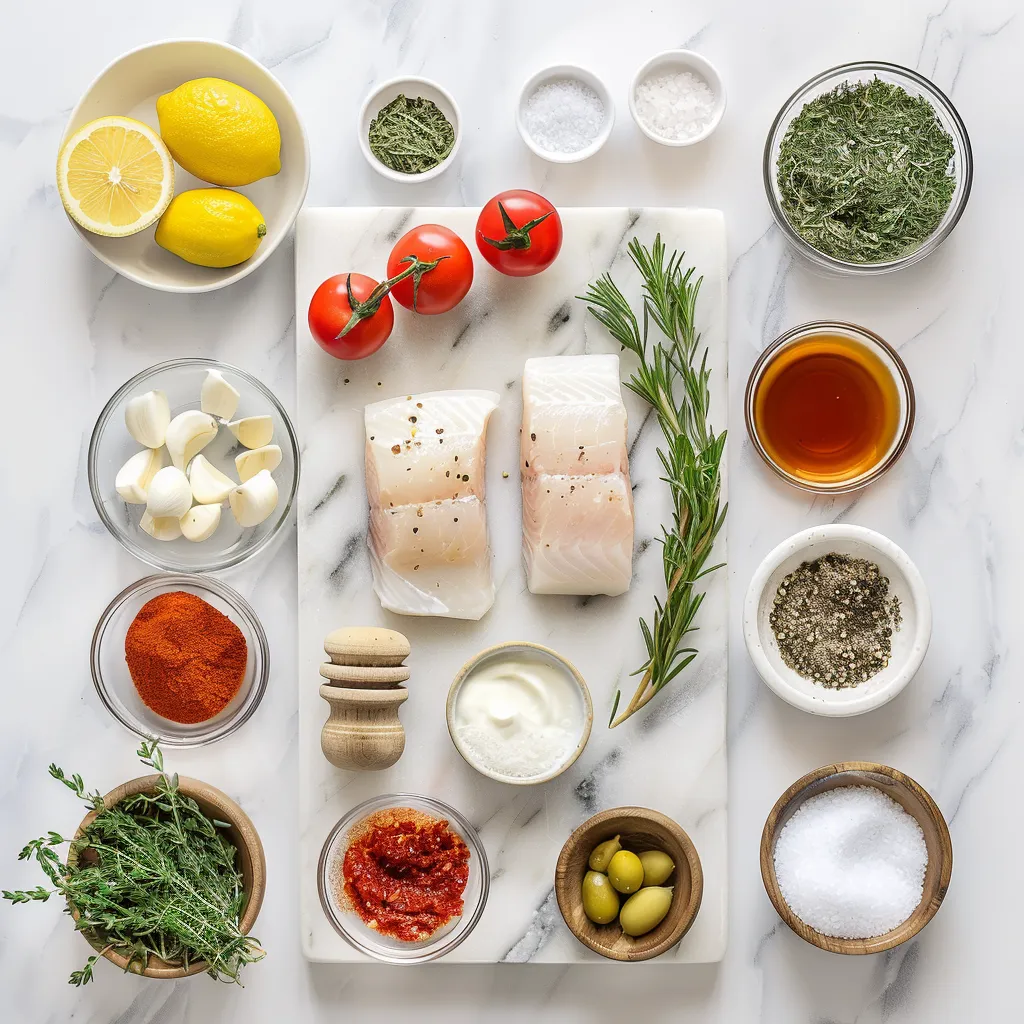 Zesty Gluten-Free Mediterranean Baked Cod with Lemon and Garlic – Amazing Gluten-Free Mediterranean Baked Cod with Tasty Garlic ingredients