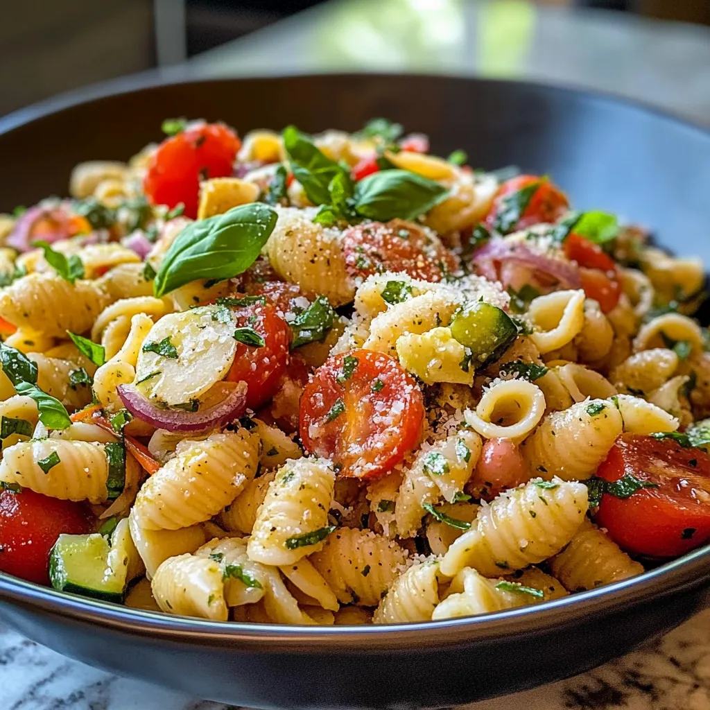 Zesty Italian Pasta Salad Recipe