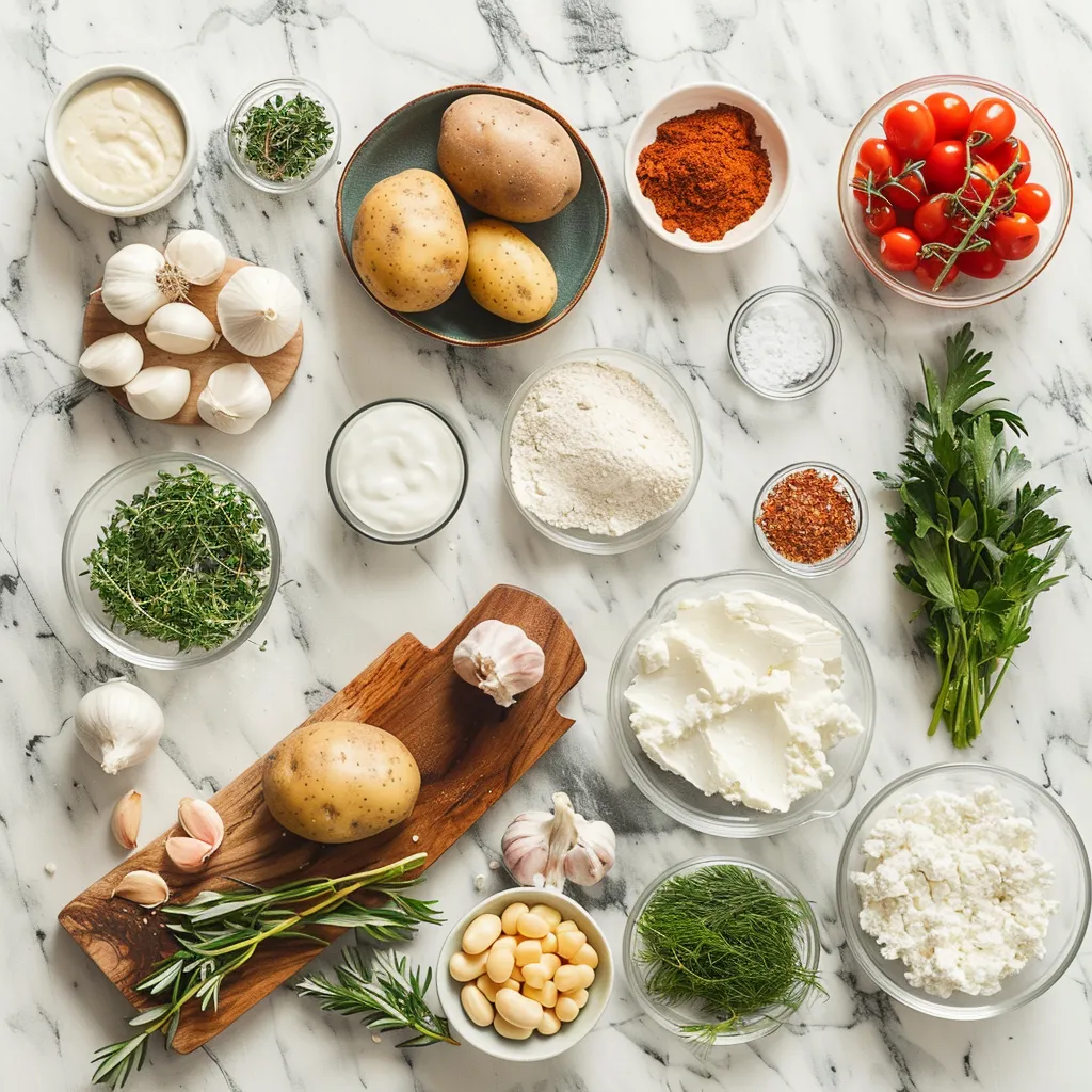 air fryer baked potato Aromatic ingredients
