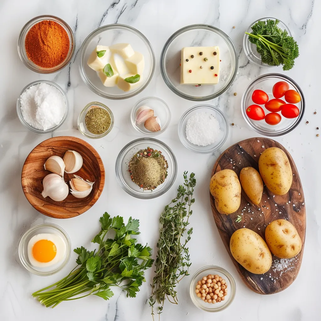 air fryer baked potato Aromatic ingredients