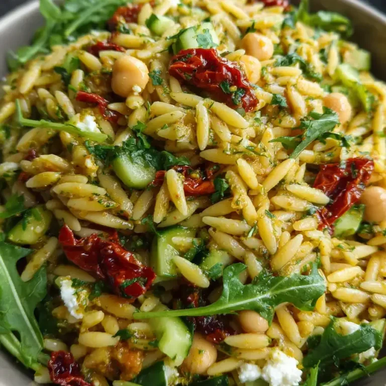 5-Star Sun Dried Tomato Orzo Pesto: A Flavorful Delight Awaits! — 30-Min Family Dinner Everyone Loves