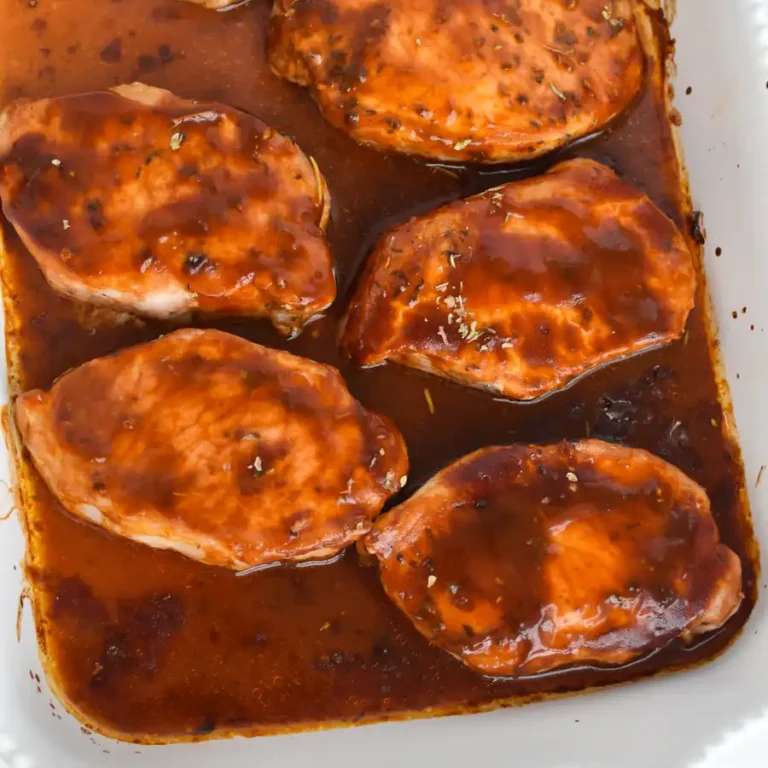 Best Ever Juice­ful Baked BBQ Pork Chops — Simple and Flavorful