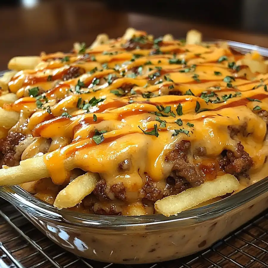 Cheeseburger French Fry Casserole | Comfort Food Delight