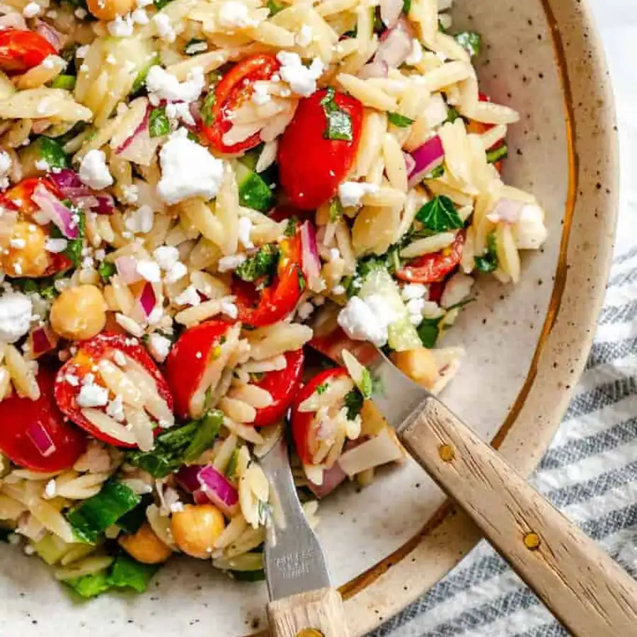 Next-Level Summer Orzo Pasta Salad — Kid-Approved Family Favorite