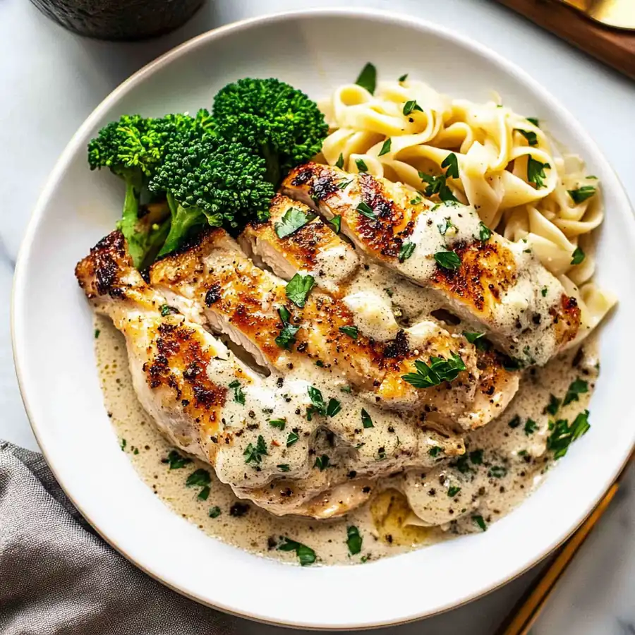 Golden Irresistible Garlic & Parmesan Chicken: Crispy & Flavorful Delight —