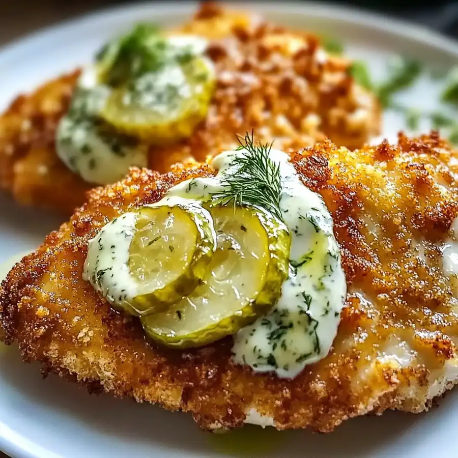 Crispy Dill Pickle Parmesan Chicken – Flavor Adventure