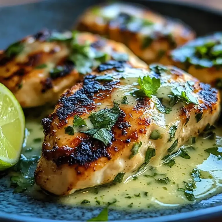 Grilled Salsa Verde Chicken - Amazing Flavor