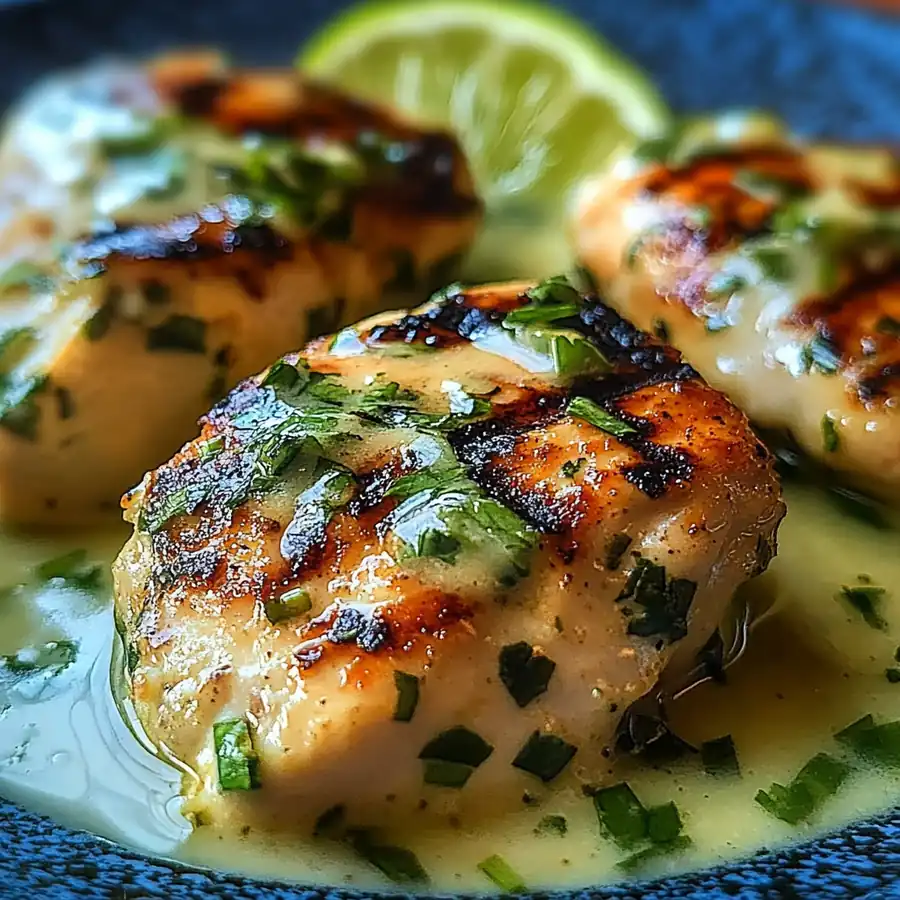 Grilled Salsa Verde Chicken - Amazing Flavor