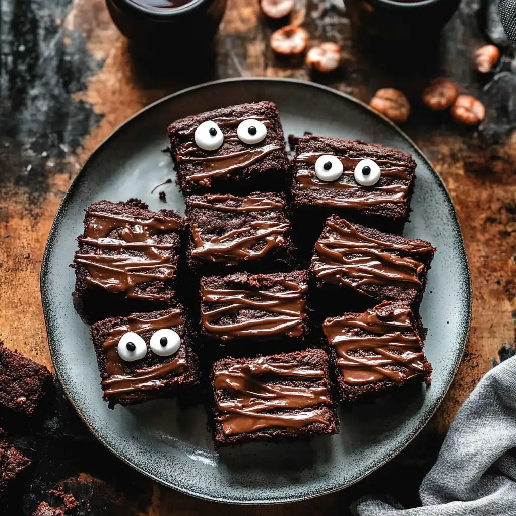 Spooky Halloween Brownies: The Ultimate Fudgy Party Treat