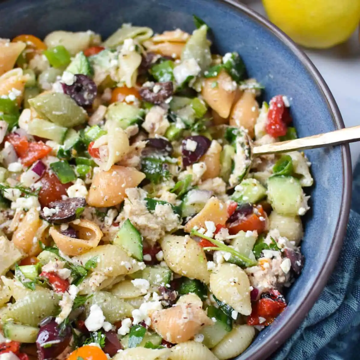 Mediterranean Tuna Salad — Vibrant Freshness in a Bowl