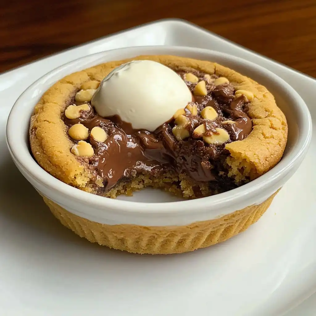 Deep Dish Nutella Cookie: The Ultimate Gooey Chocolate Treat