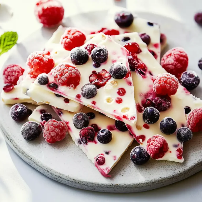 Frozen Yogurt Bark: Easy Sweet Adventure