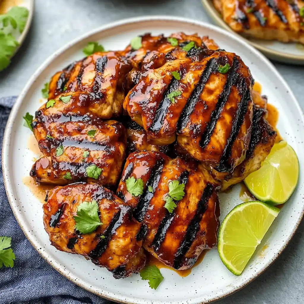 The Ultimate Juicy Grilled BBQ Chicken for Summer Parties