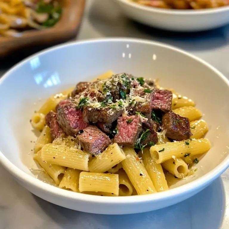 Sweet & Spicy Garlic Steak Pasta: The Ultimate Comfort Dinner