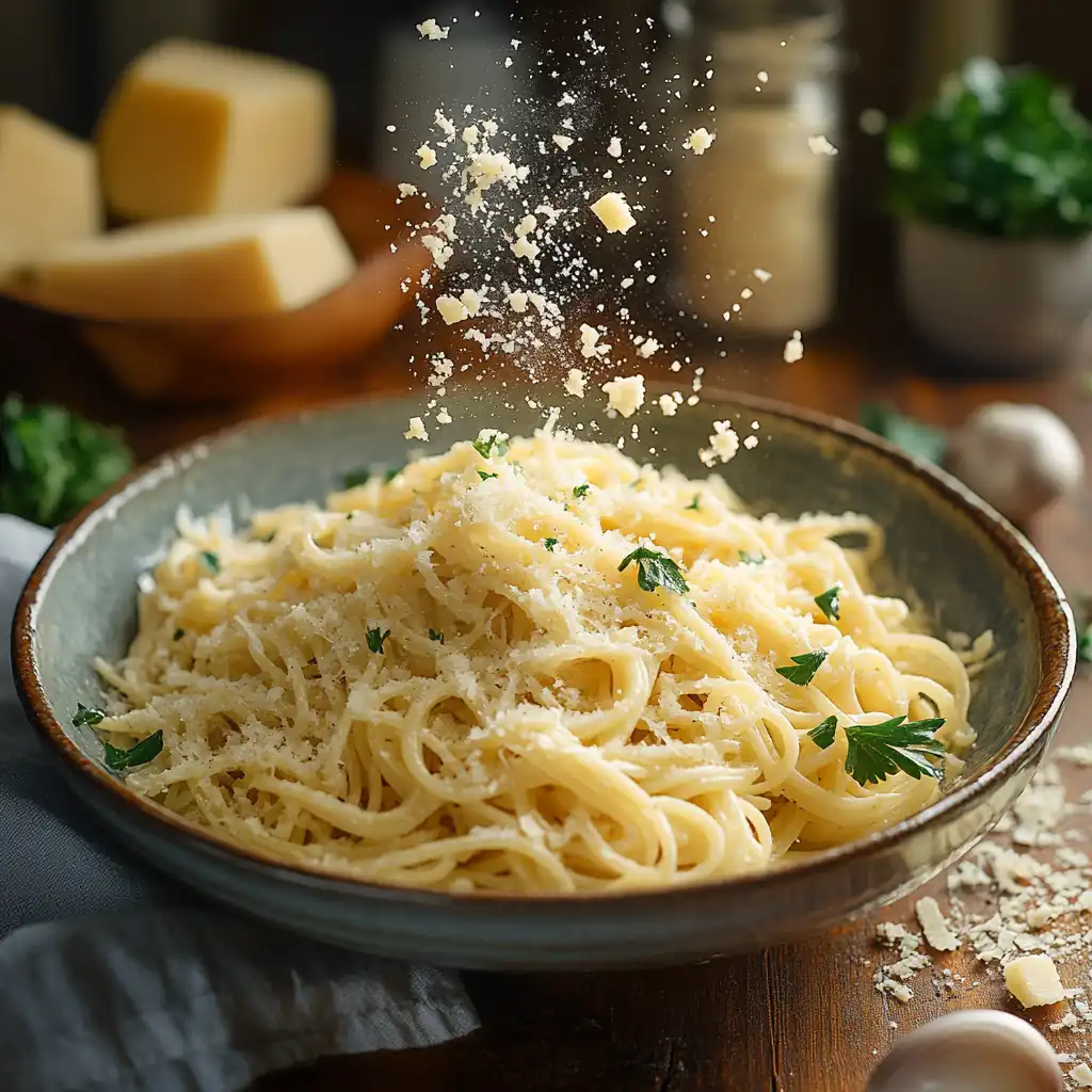 15-Minute Creamy Garlic Parmesan Pasta — Pure Comfort Food