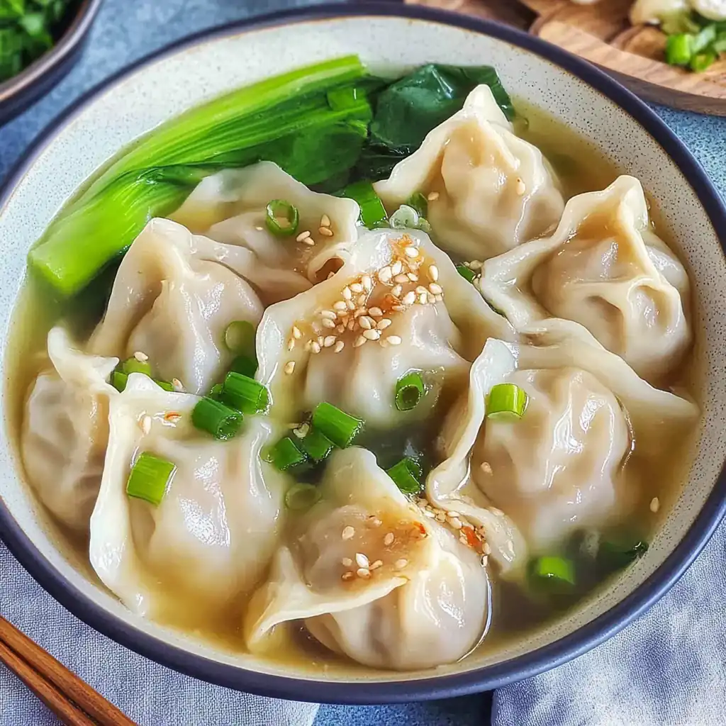 Ultimate Wonton Soup: Silky Dumplings in Savory Broth