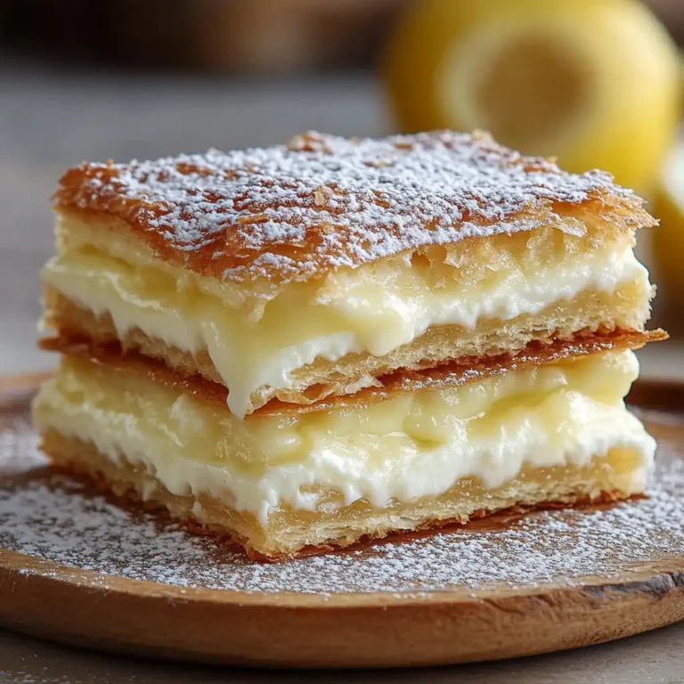 Velvety Vanilla Custard Squares — A Timeless Dessert Treat