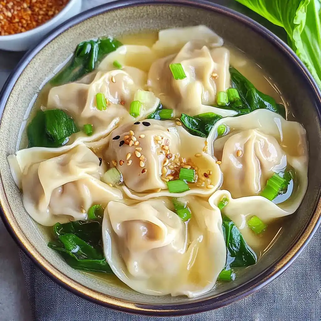 Ultimate Wonton Soup: Silky Dumplings in Savory Broth