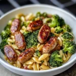 One-Pot Chicken Sausage & Broccoli Orzo: The Ultimate Weeknight Win