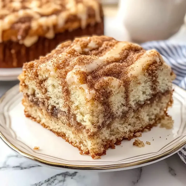 Warm Cinnamon Coffee Cake – A Morning Treat