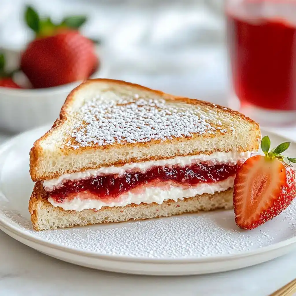 Strawberry Cheesecake French Toast — The Ultimate Dessert Breakfast!