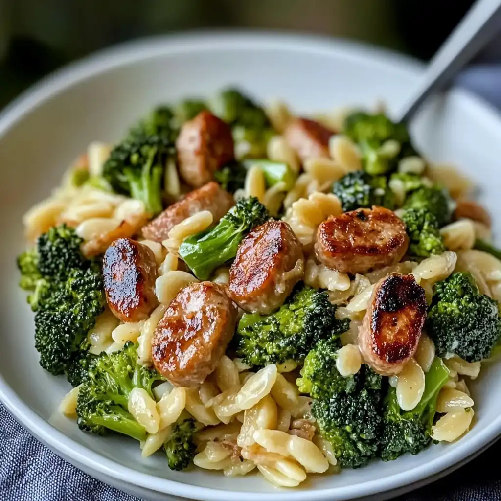 One-Pot Chicken Sausage & Broccoli Orzo: The Ultimate Weeknight Win
